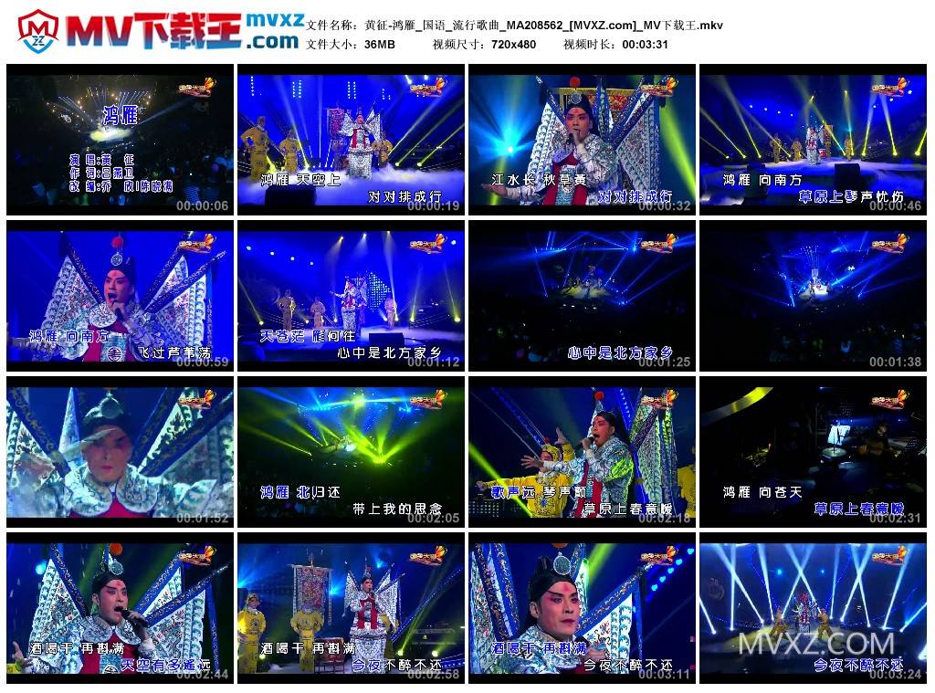 黄征-鸿雁_国语_流行歌曲_MA208562